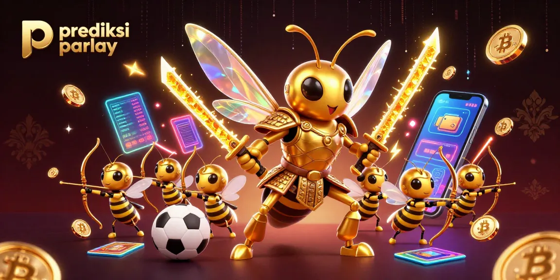 Place your winning bets with prediksi parlay strategies showcased in vibrant, engaging art.